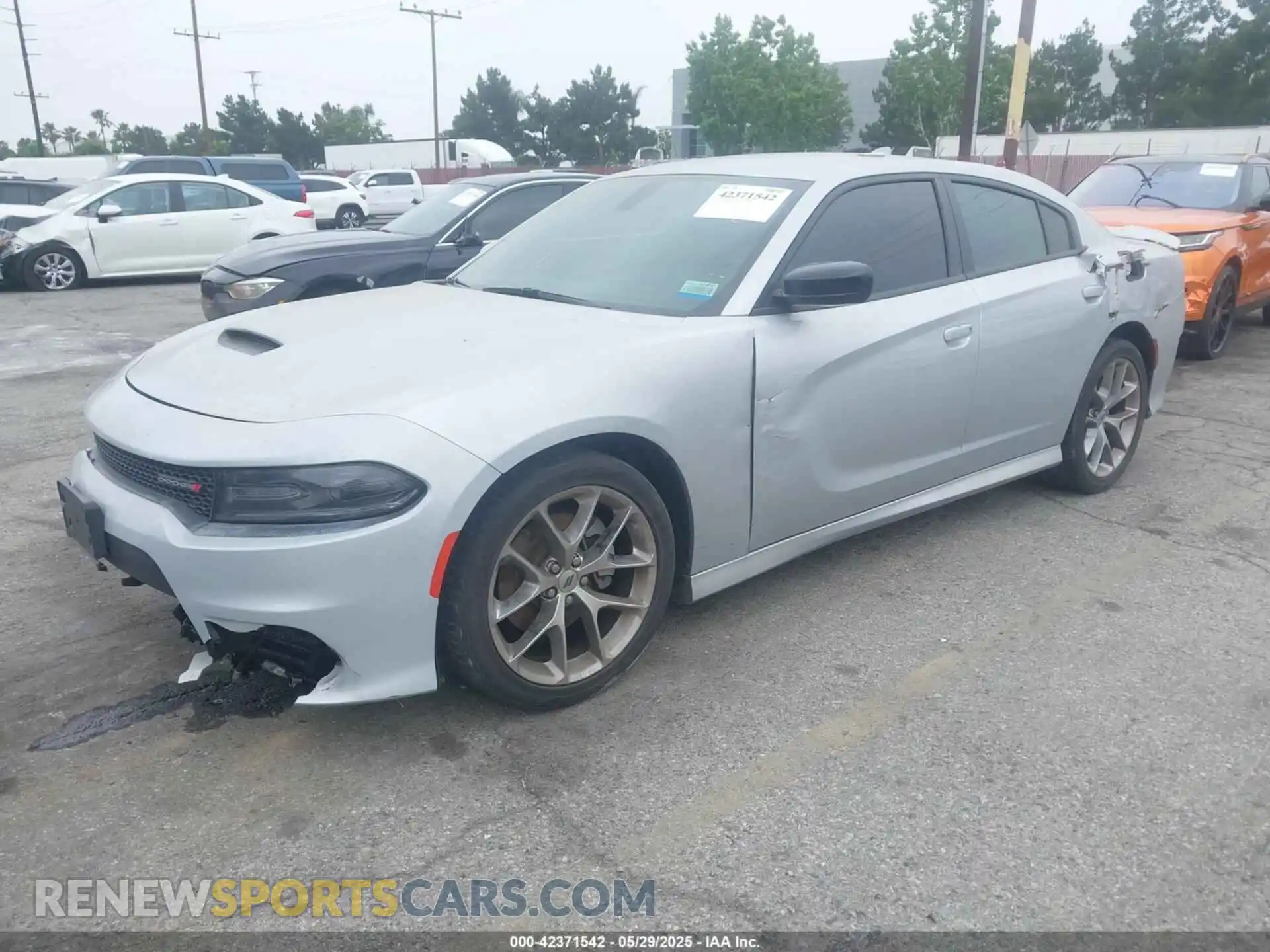 2 Фотография поврежденного автомобиля 2C3CDXHG7MH591624 DODGE CHARGER 2021
