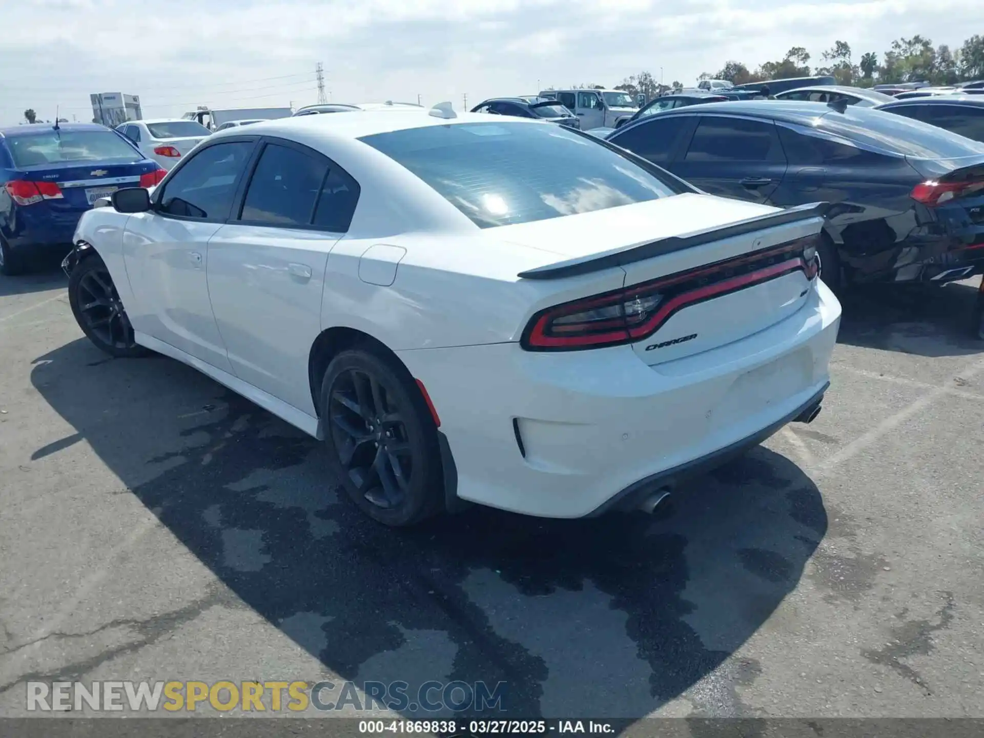 3 Photograph of a damaged car 2C3CDXHG7MH605635 DODGE CHARGER 2021