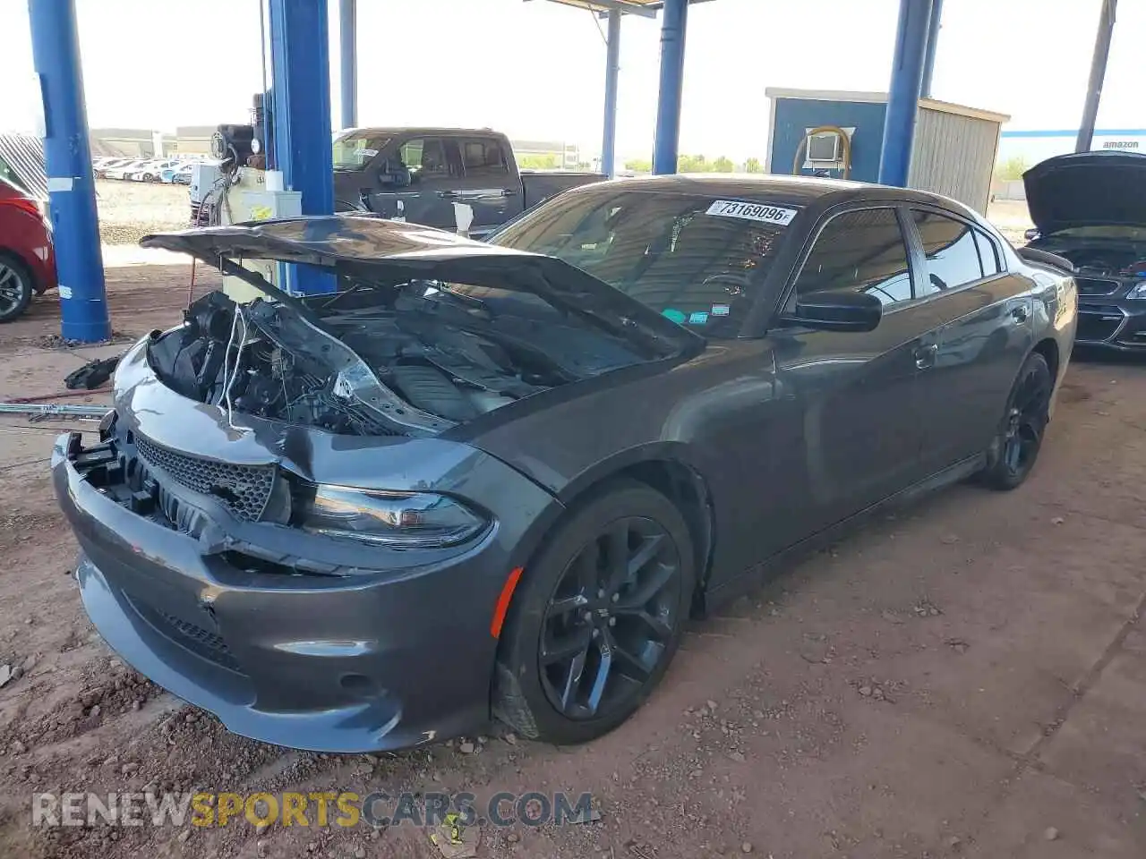 1 fotografías del automóvil dañado 2C3CDXHG7MH656200 DODGE CHARGER 2021