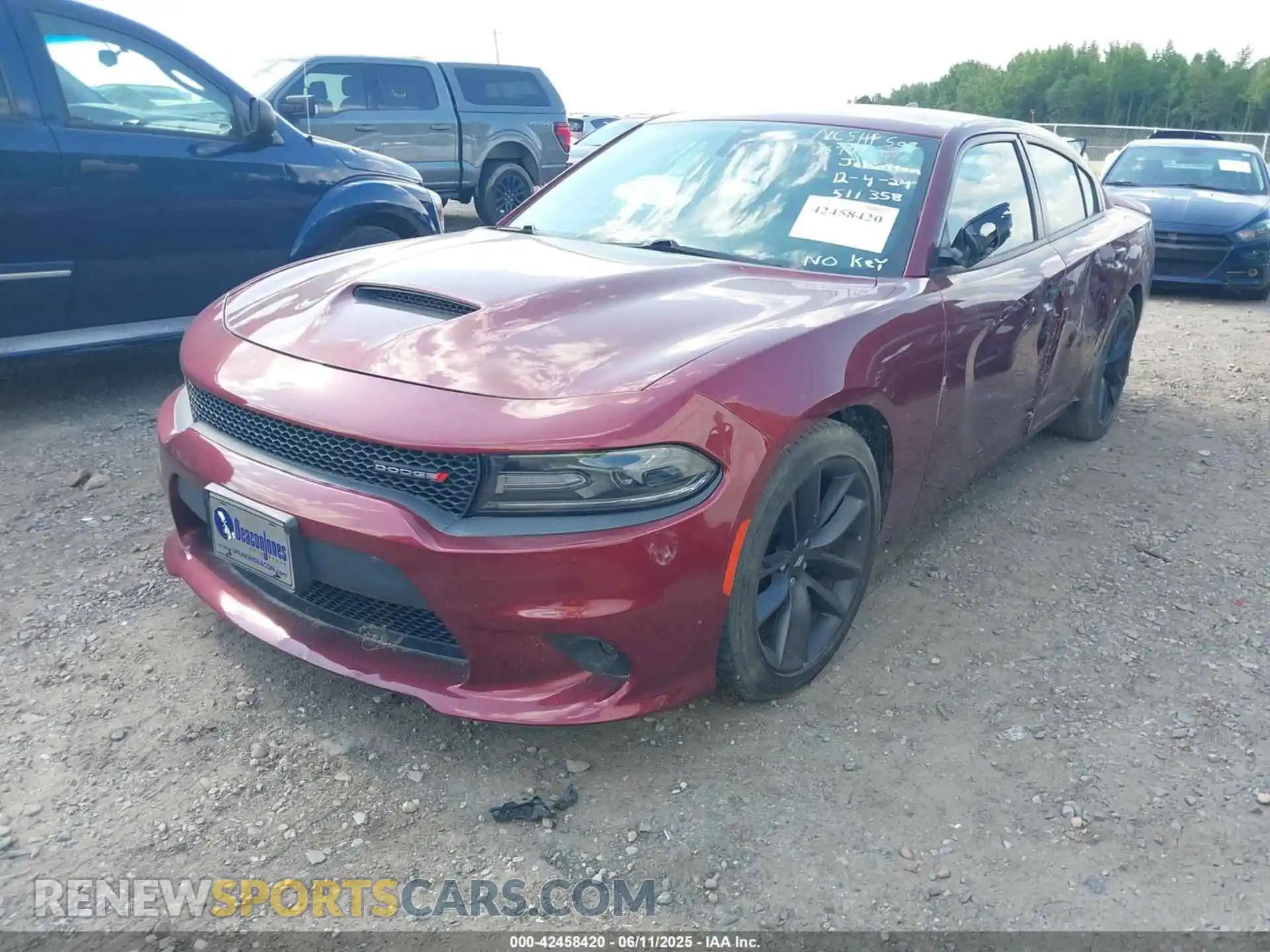 2 Фотография поврежденного автомобиля 2C3CDXHG8MH511358 DODGE CHARGER 2021
