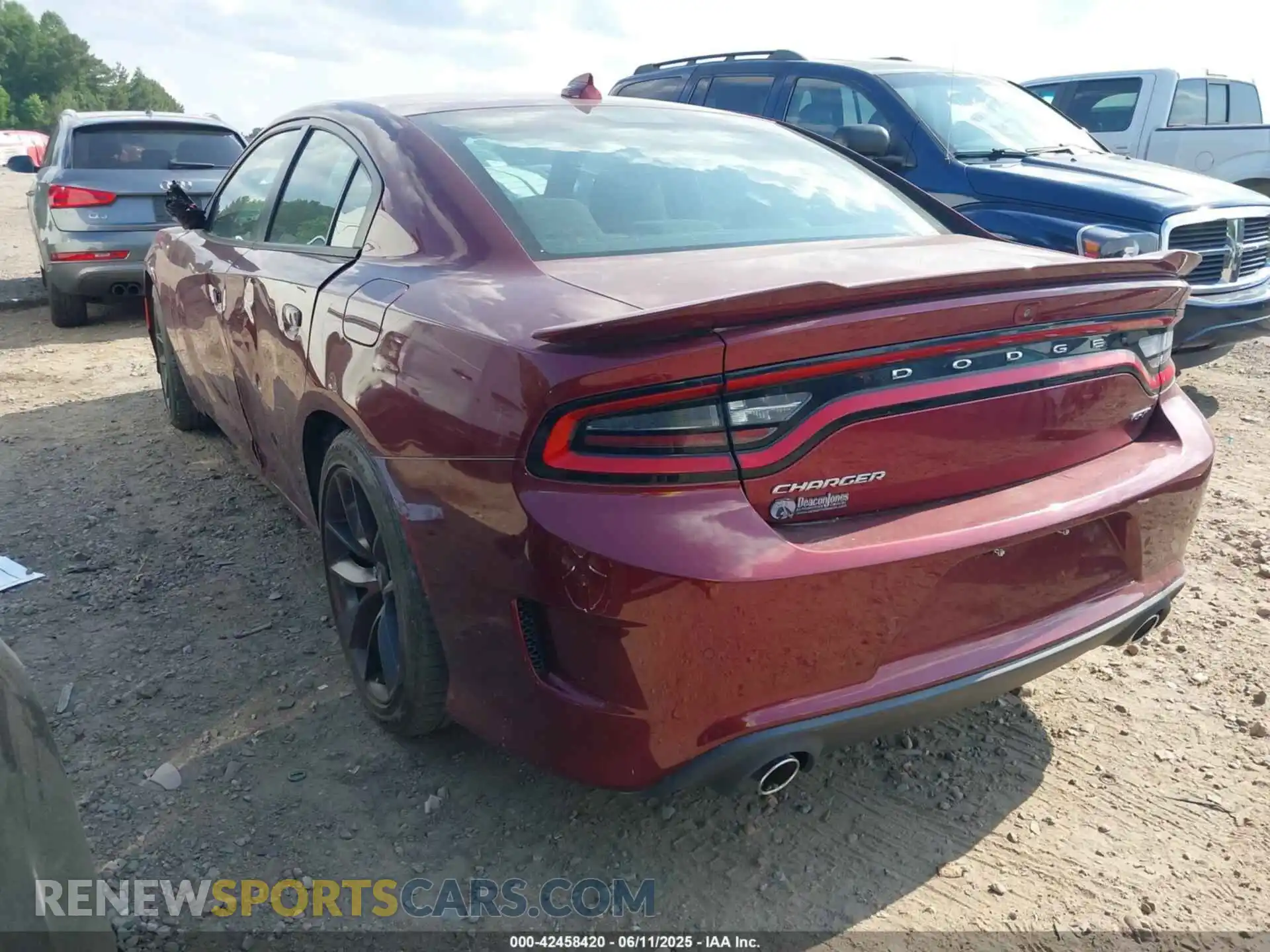 3 Фотография поврежденного автомобиля 2C3CDXHG8MH511358 DODGE CHARGER 2021