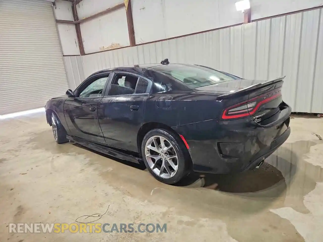 2 Photograph of a damaged car 2C3CDXHG8MH542125 DODGE CHARGER 2021