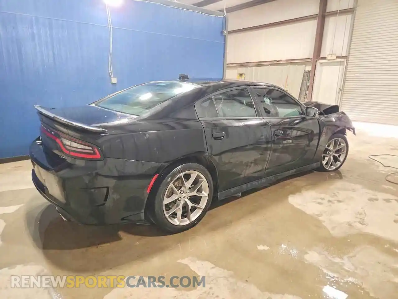 3 Photograph of a damaged car 2C3CDXHG8MH542125 DODGE CHARGER 2021