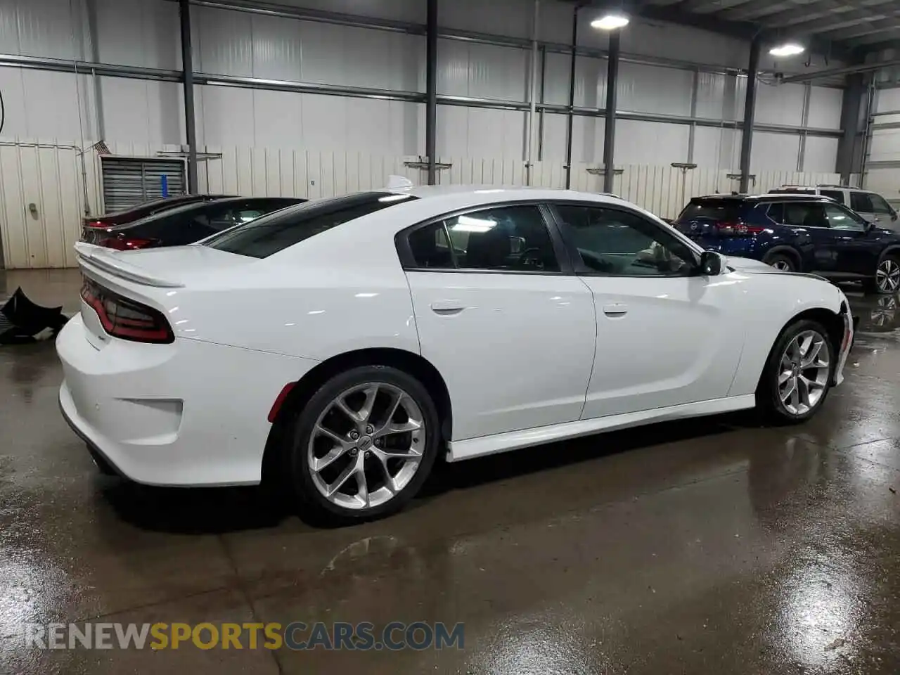 3 Photograph of a damaged car 2C3CDXHG9MH505830 DODGE CHARGER 2021