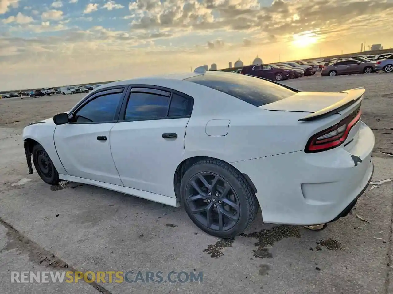 2 Photograph of a damaged car 2C3CDXHG9MH518688 DODGE CHARGER 2021