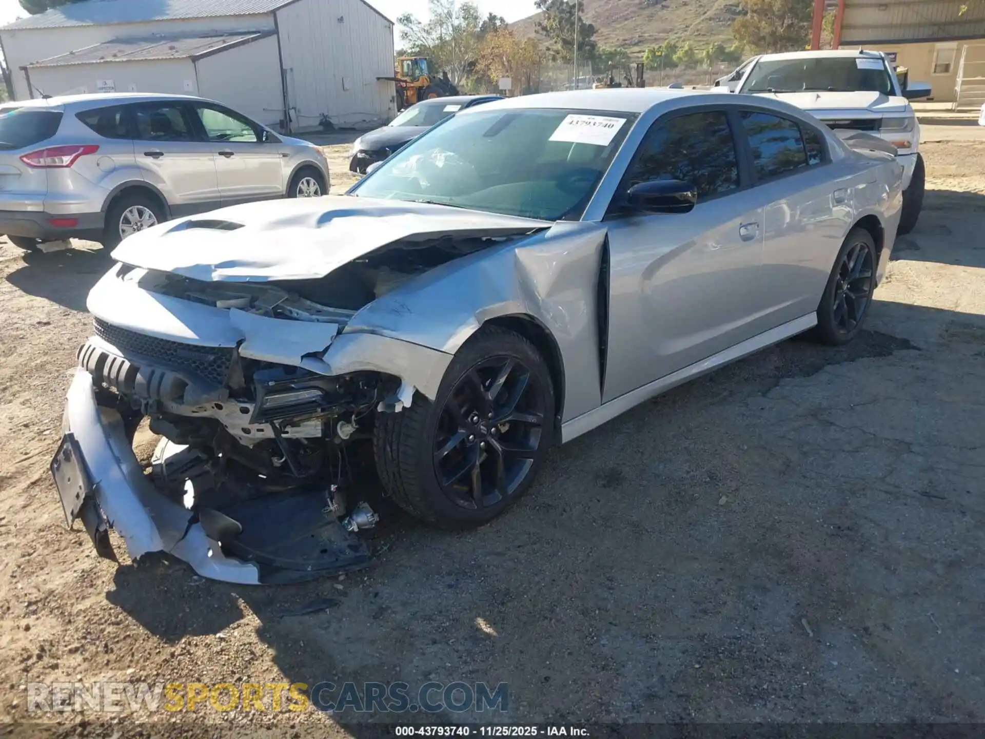 2 Фотография поврежденного автомобиля 2C3CDXHG9MH532302 DODGE CHARGER 2021