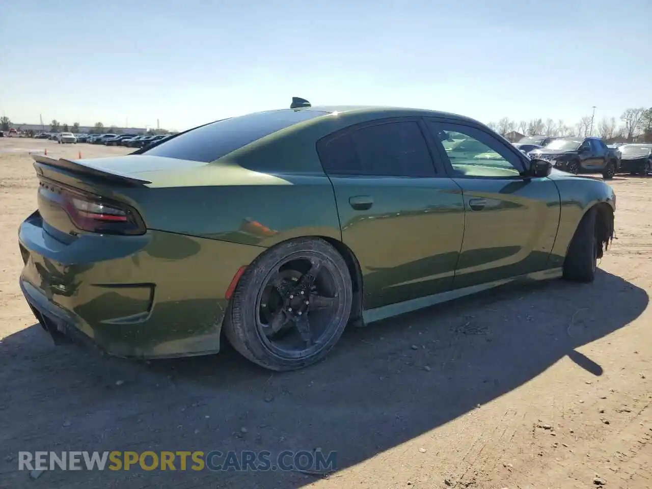 3 Photograph of a damaged car 2C3CDXHG9MH612232 DODGE CHARGER 2021