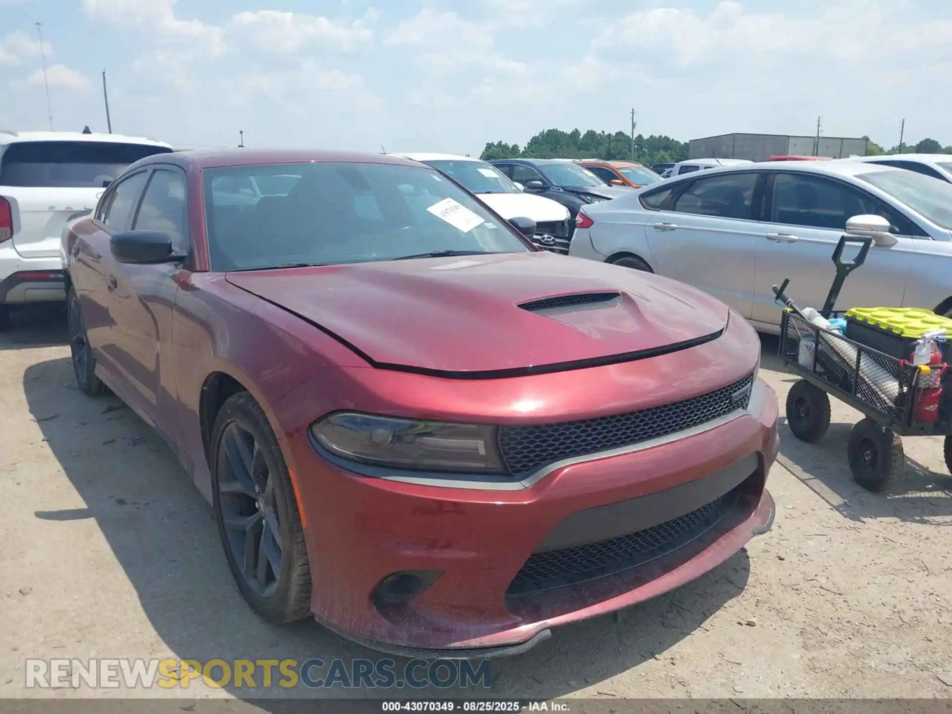 1 Photograph of a damaged car 2C3CDXHGXMH540411 DODGE CHARGER 2021