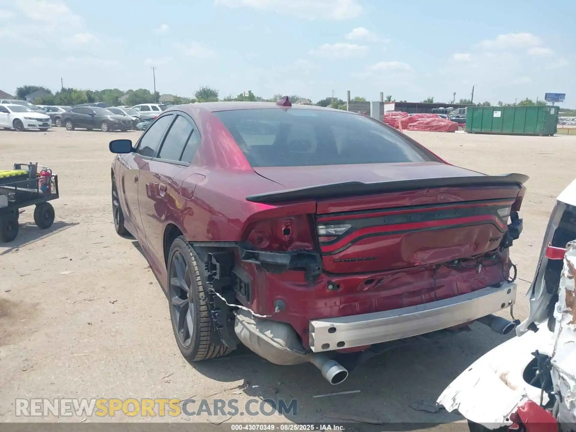 3 Photograph of a damaged car 2C3CDXHGXMH540411 DODGE CHARGER 2021