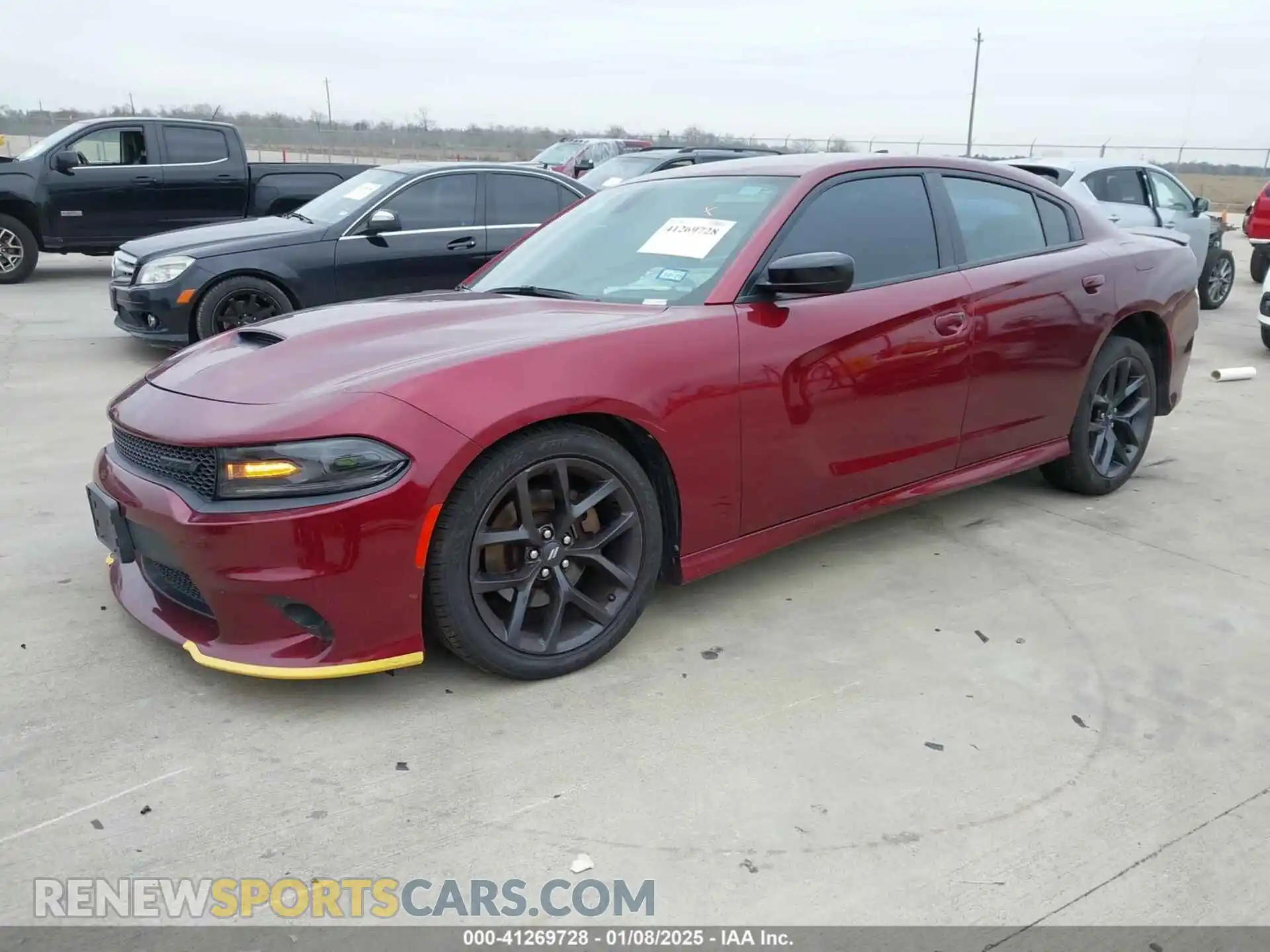 2 Photograph of a damaged car 2C3CDXHGXMH575465 DODGE CHARGER 2021