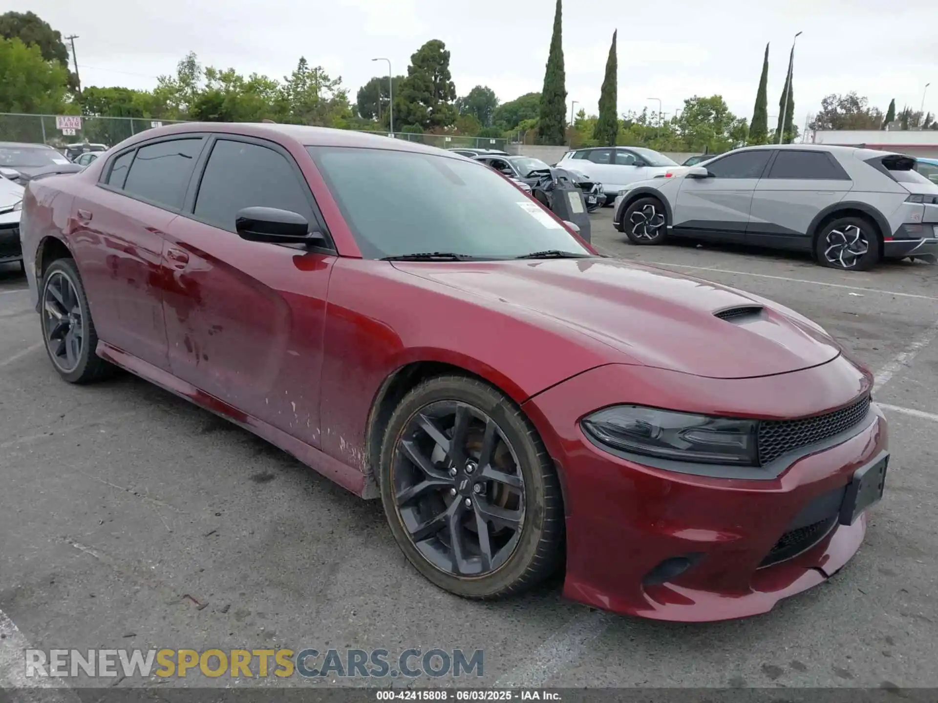 1 Photograph of a damaged car 2C3CDXHGXMH625359 DODGE CHARGER 2021