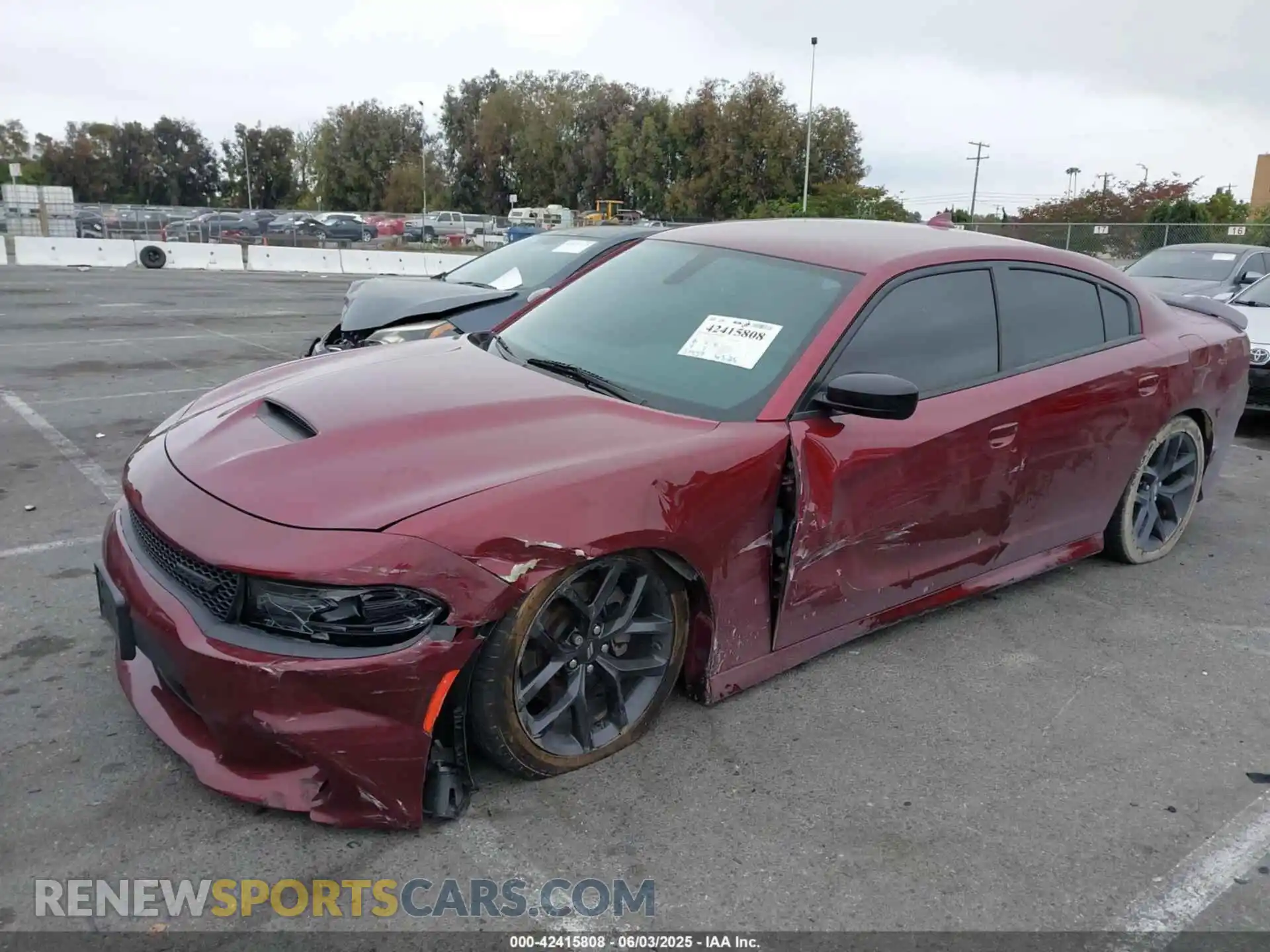 2 Photograph of a damaged car 2C3CDXHGXMH625359 DODGE CHARGER 2021