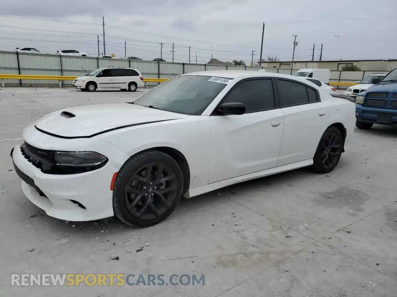 1 Photograph of a damaged car 2C3CDXHGXMH669491 DODGE CHARGER 2021