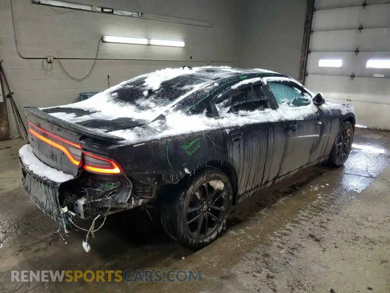 3 Photograph of a damaged car 2C3CDXJG0MH542212 DODGE CHARGER 2021