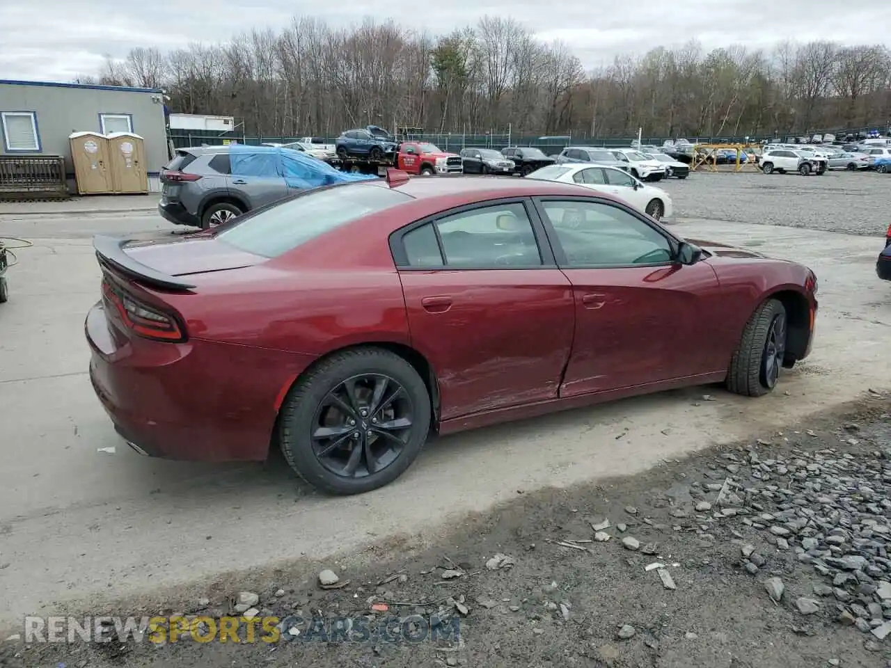 3 Photograph of a damaged car 2C3CDXJG0MH606152 DODGE CHARGER 2021