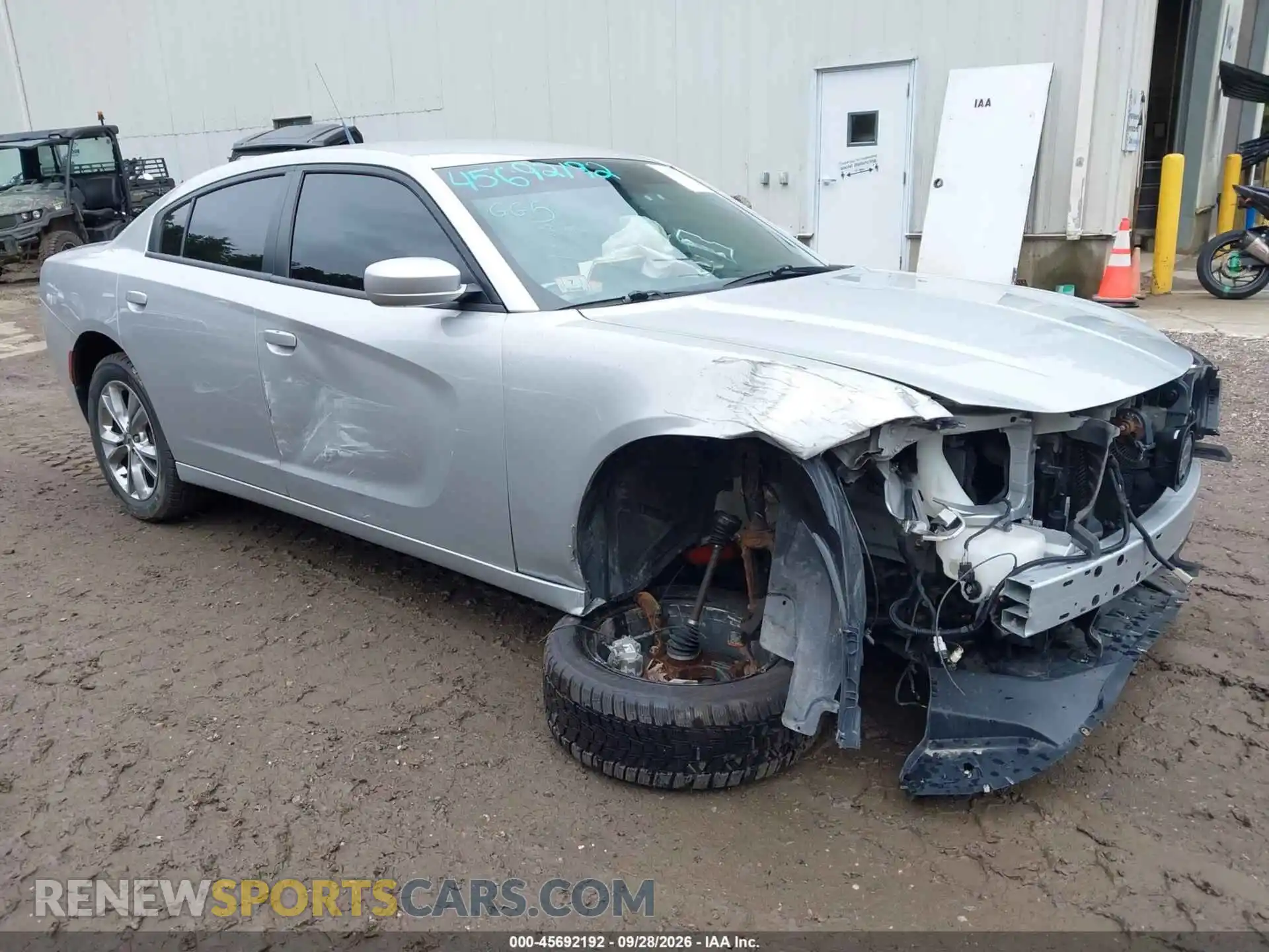 1 Photograph of a damaged car 2C3CDXJG1MH549153 DODGE CHARGER 2021