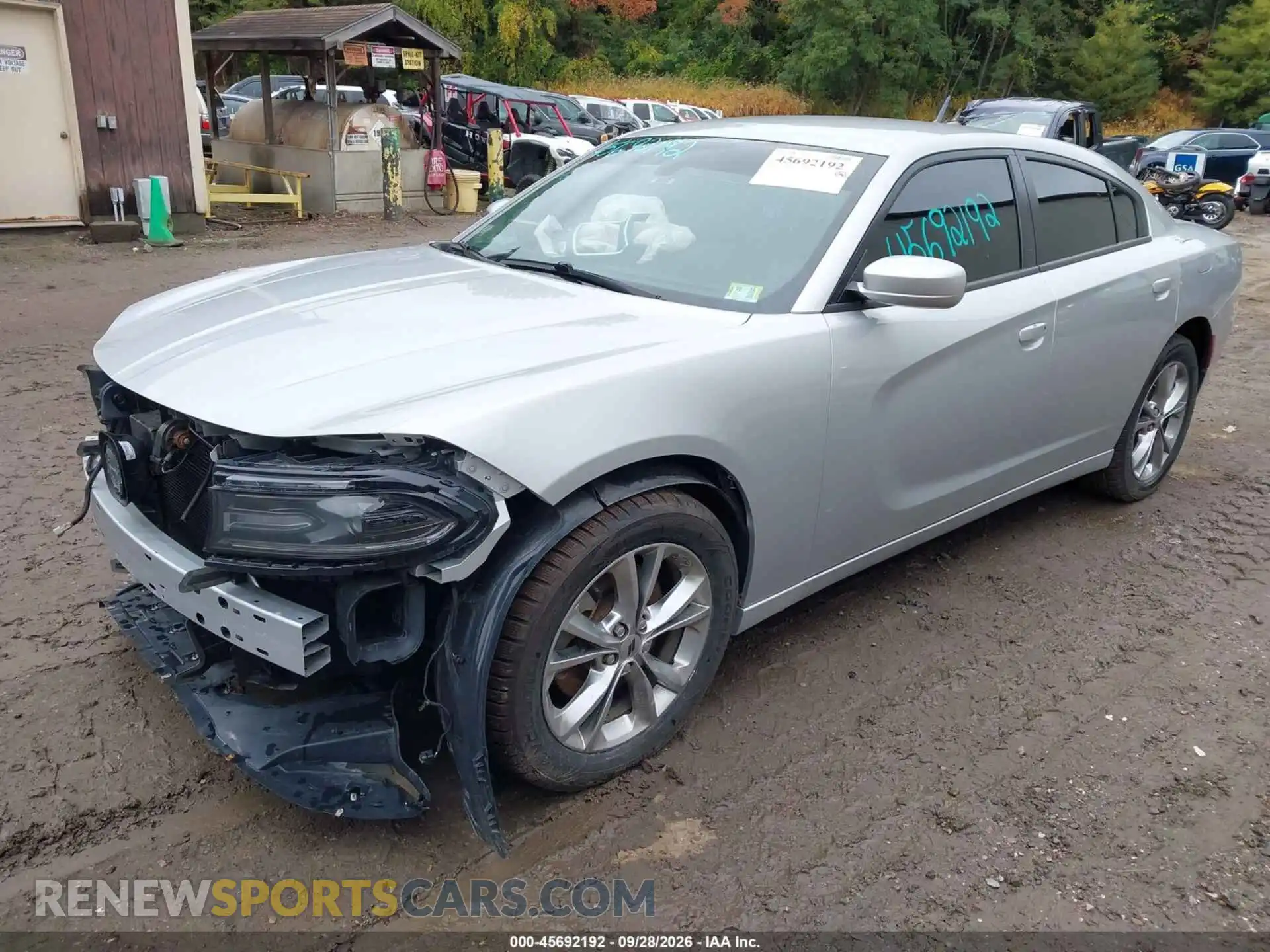2 Photograph of a damaged car 2C3CDXJG1MH549153 DODGE CHARGER 2021