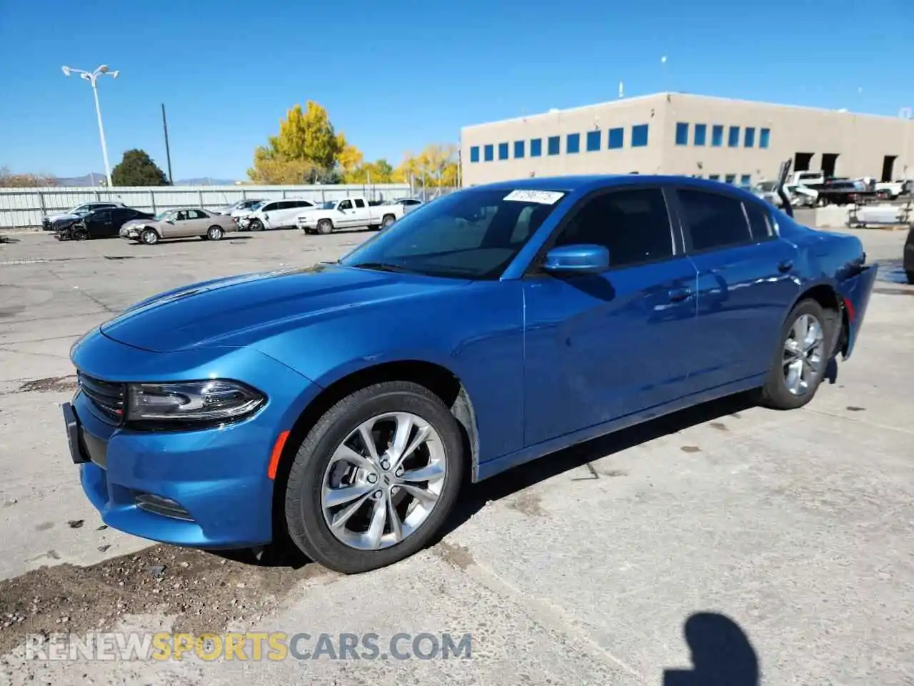 1 Photograph of a damaged car 2C3CDXJG1MH683113 DODGE CHARGER 2021