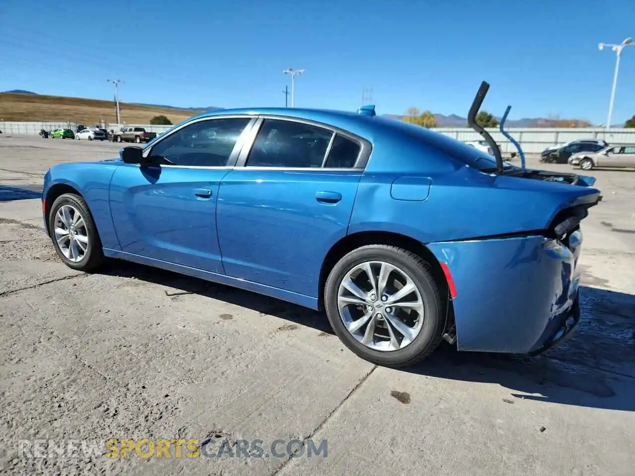2 Photograph of a damaged car 2C3CDXJG1MH683113 DODGE CHARGER 2021