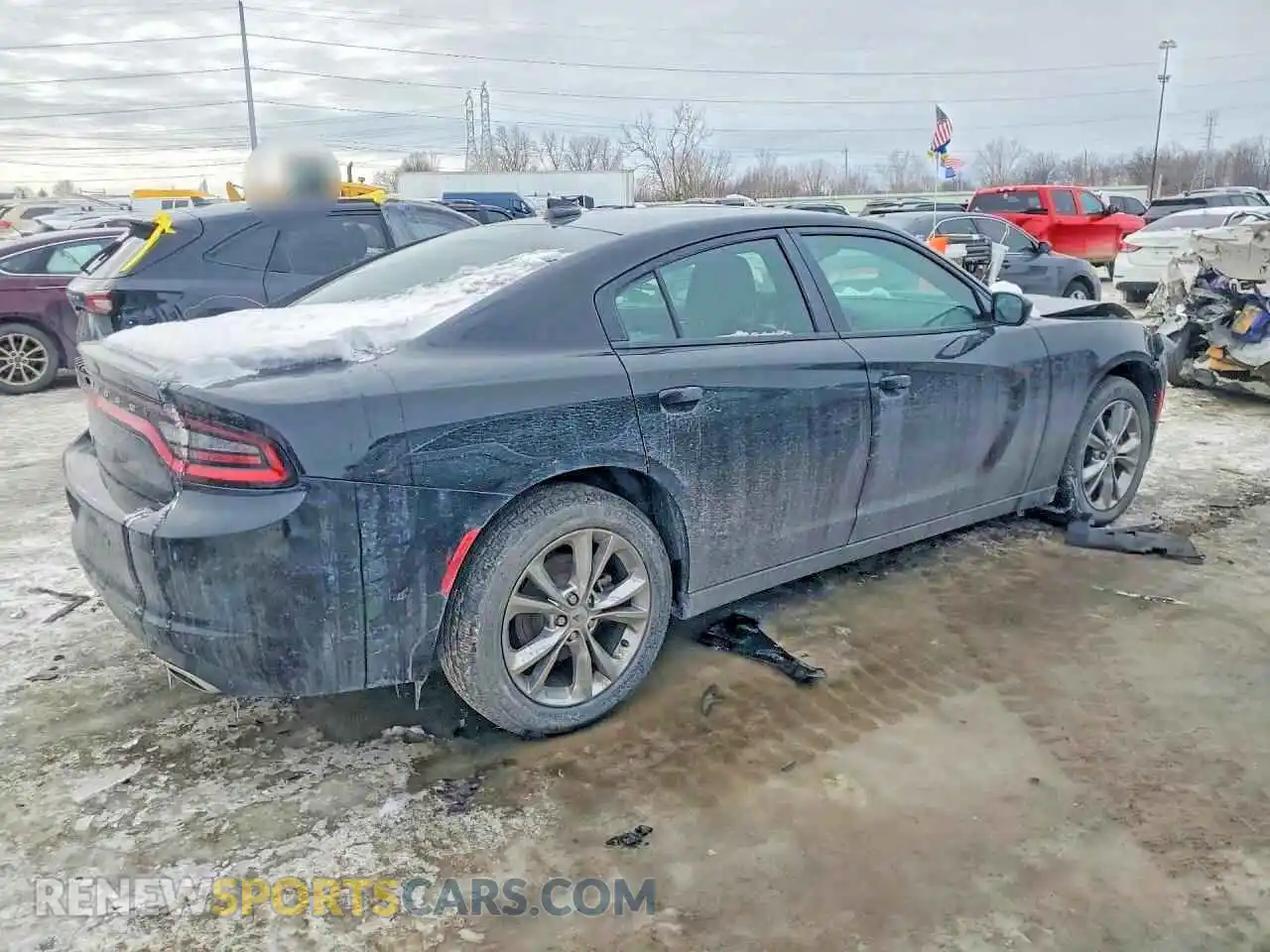 3 Photograph of a damaged car 2C3CDXJG1MH683192 DODGE CHARGER 2021