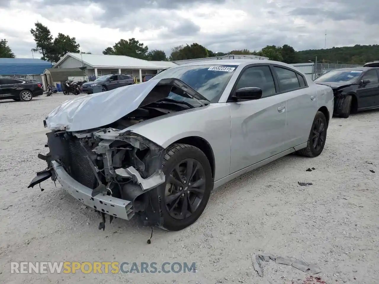 1 Photograph of a damaged car 2C3CDXJG2MH577592 DODGE CHARGER 2021