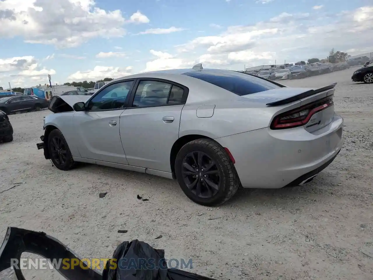2 Photograph of a damaged car 2C3CDXJG2MH577592 DODGE CHARGER 2021