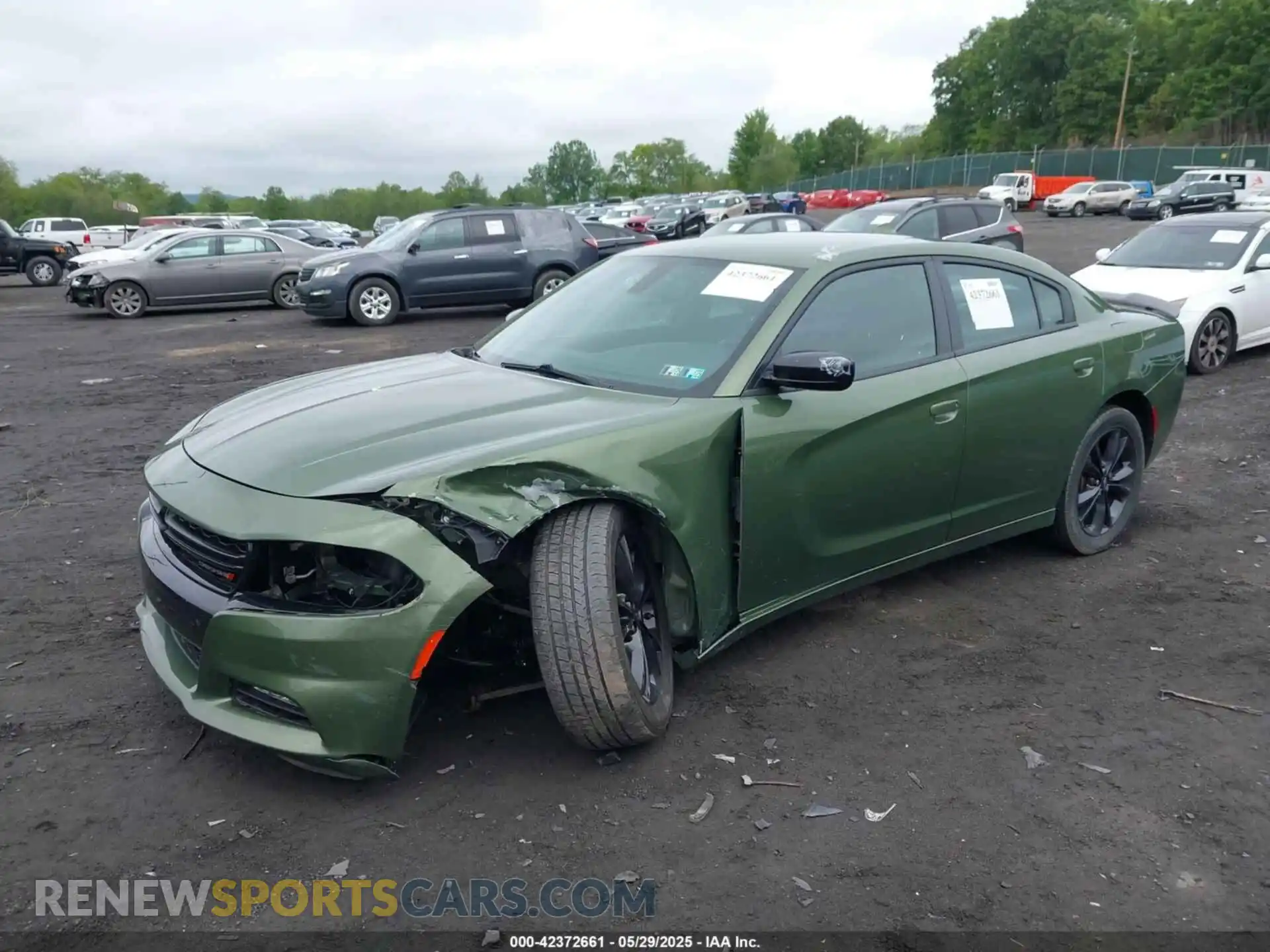 2 Photograph of a damaged car 2C3CDXJG2MH613510 DODGE CHARGER 2021
