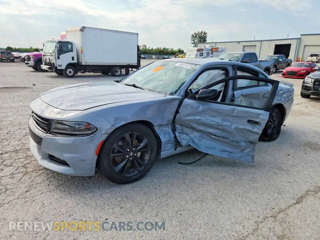 1 Photograph of a damaged car 2C3CDXJG4MH520018 DODGE CHARGER 2021