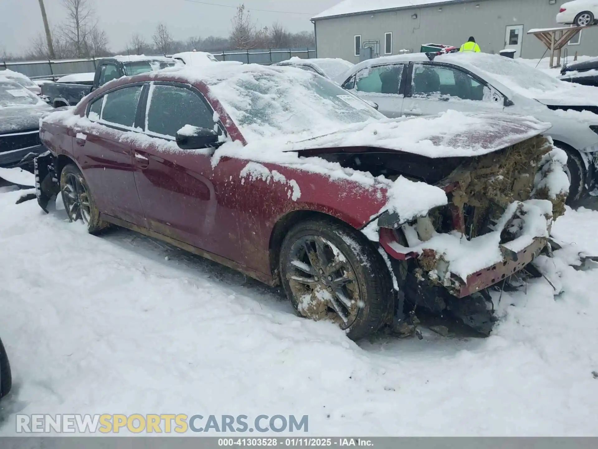 1 Photograph of a damaged car 2C3CDXJG4MH532704 DODGE CHARGER 2021