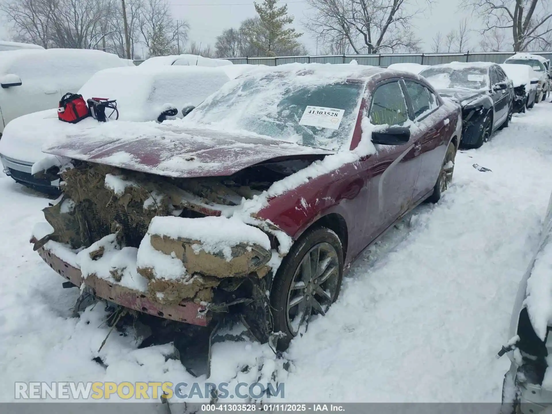 2 Photograph of a damaged car 2C3CDXJG4MH532704 DODGE CHARGER 2021