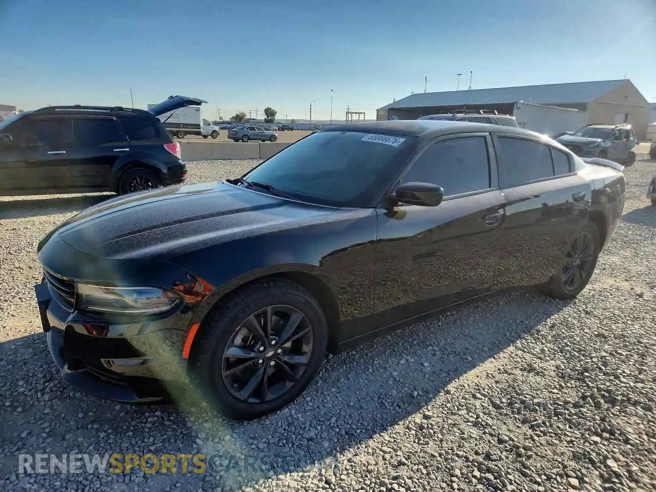 1 Photograph of a damaged car 2C3CDXJG5MH562858 DODGE CHARGER 2021