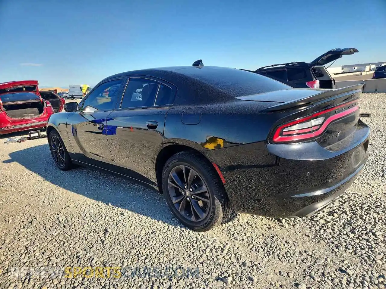 2 Photograph of a damaged car 2C3CDXJG5MH562858 DODGE CHARGER 2021