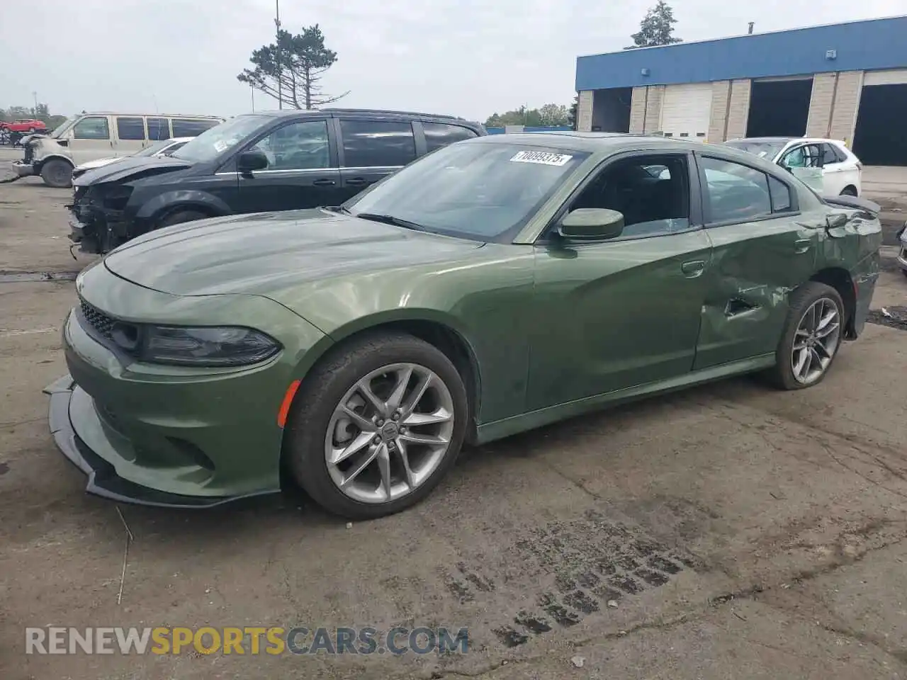 1 fotografías del automóvil dañado 2C3CDXJG5MH609158 DODGE CHARGER 2021