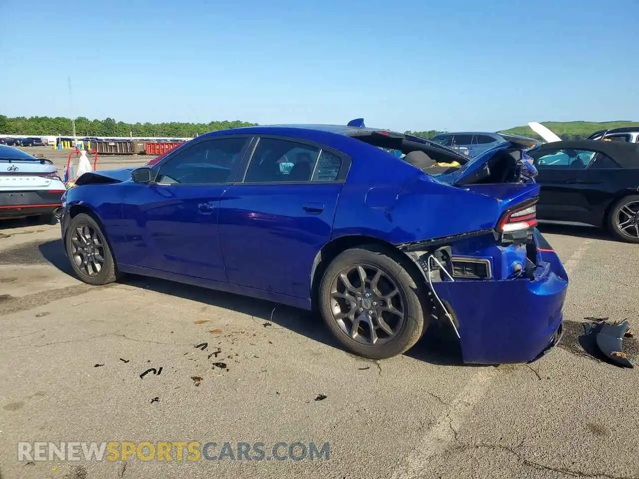 2 Photograph of a damaged car 2C3CDXJG6MH580124 DODGE CHARGER 2021