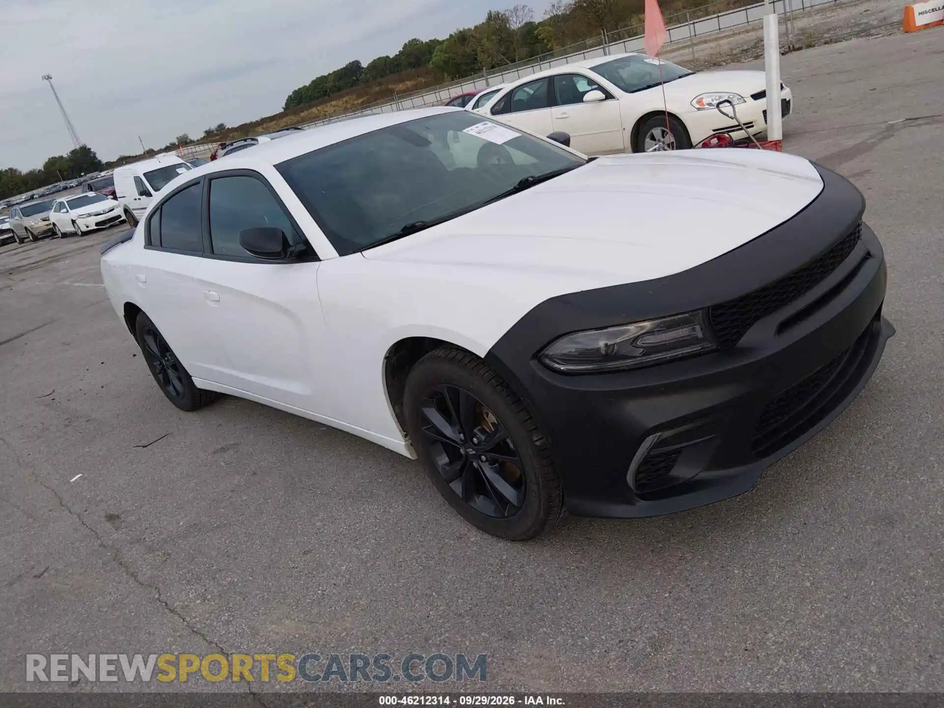 1 Photograph of a damaged car 2C3CDXJG7MH609162 DODGE CHARGER 2021