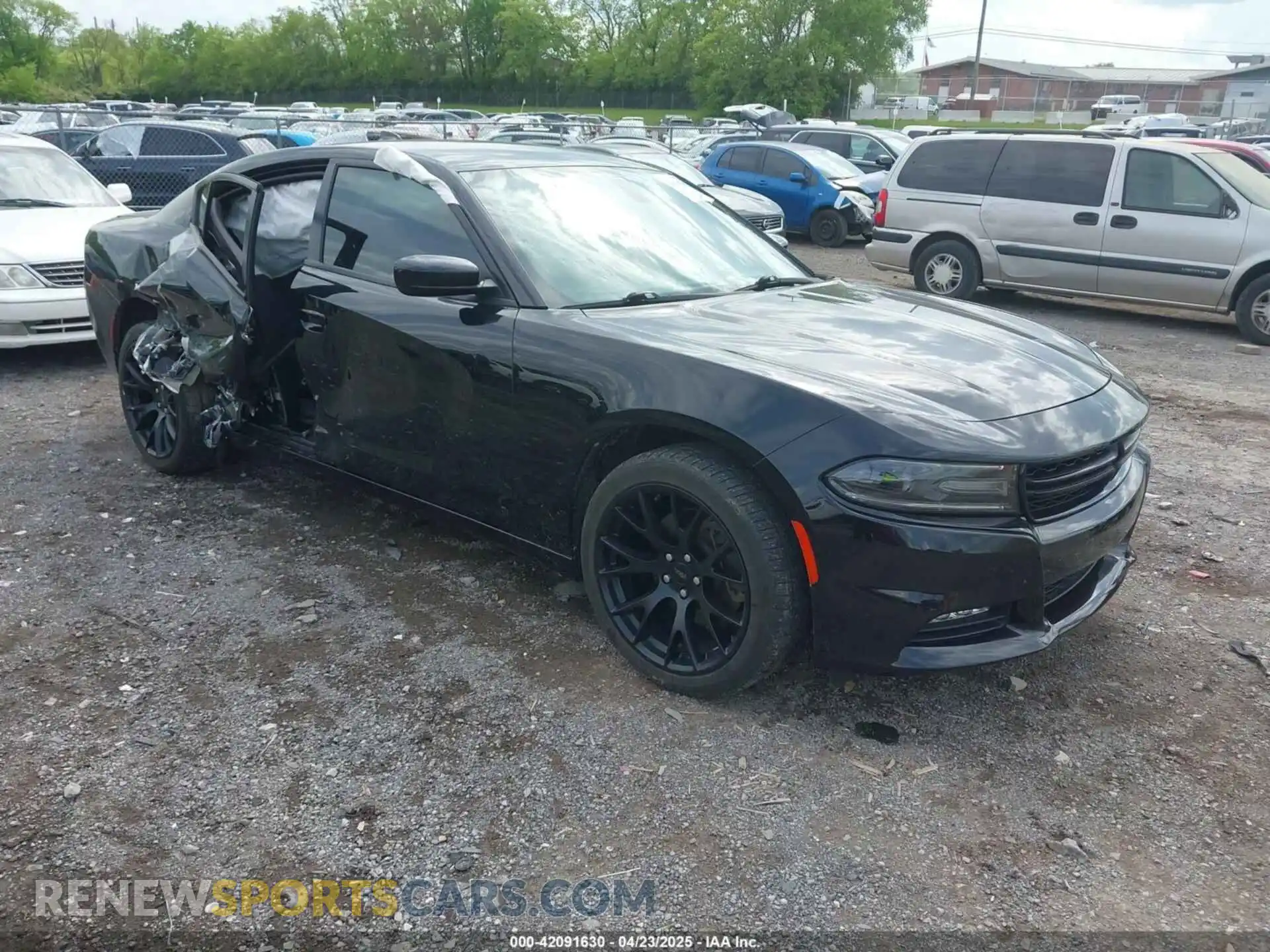 1 Photograph of a damaged car 2C3CDXJG9MH515722 DODGE CHARGER 2021