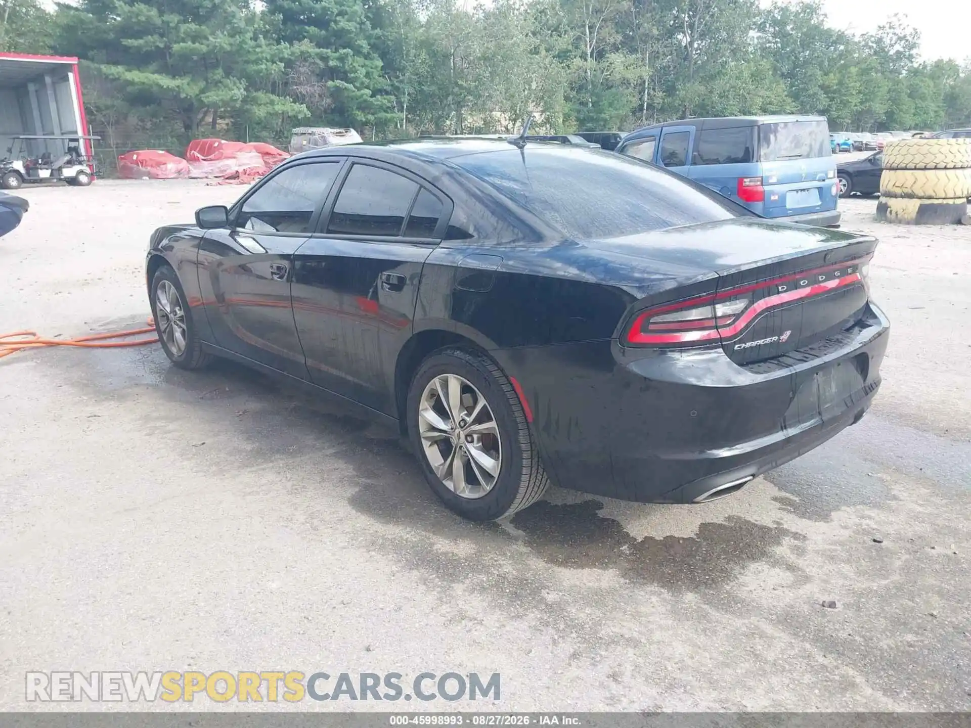 3 fotografías del automóvil dañado 2C3CDXJG9MH549157 DODGE CHARGER 2021