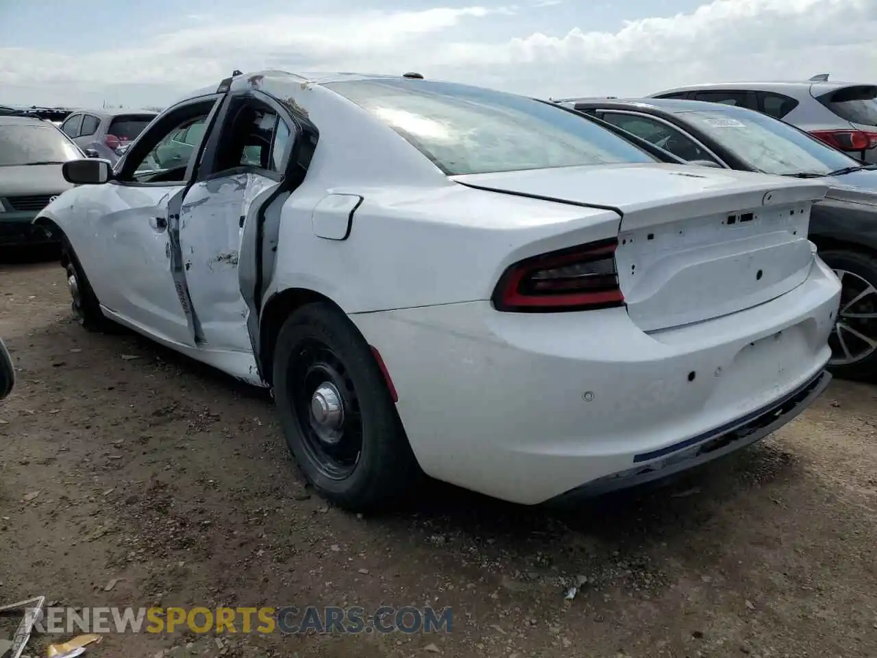 2 Photograph of a damaged car 2C3CDXKG0MH575709 DODGE CHARGER 2021