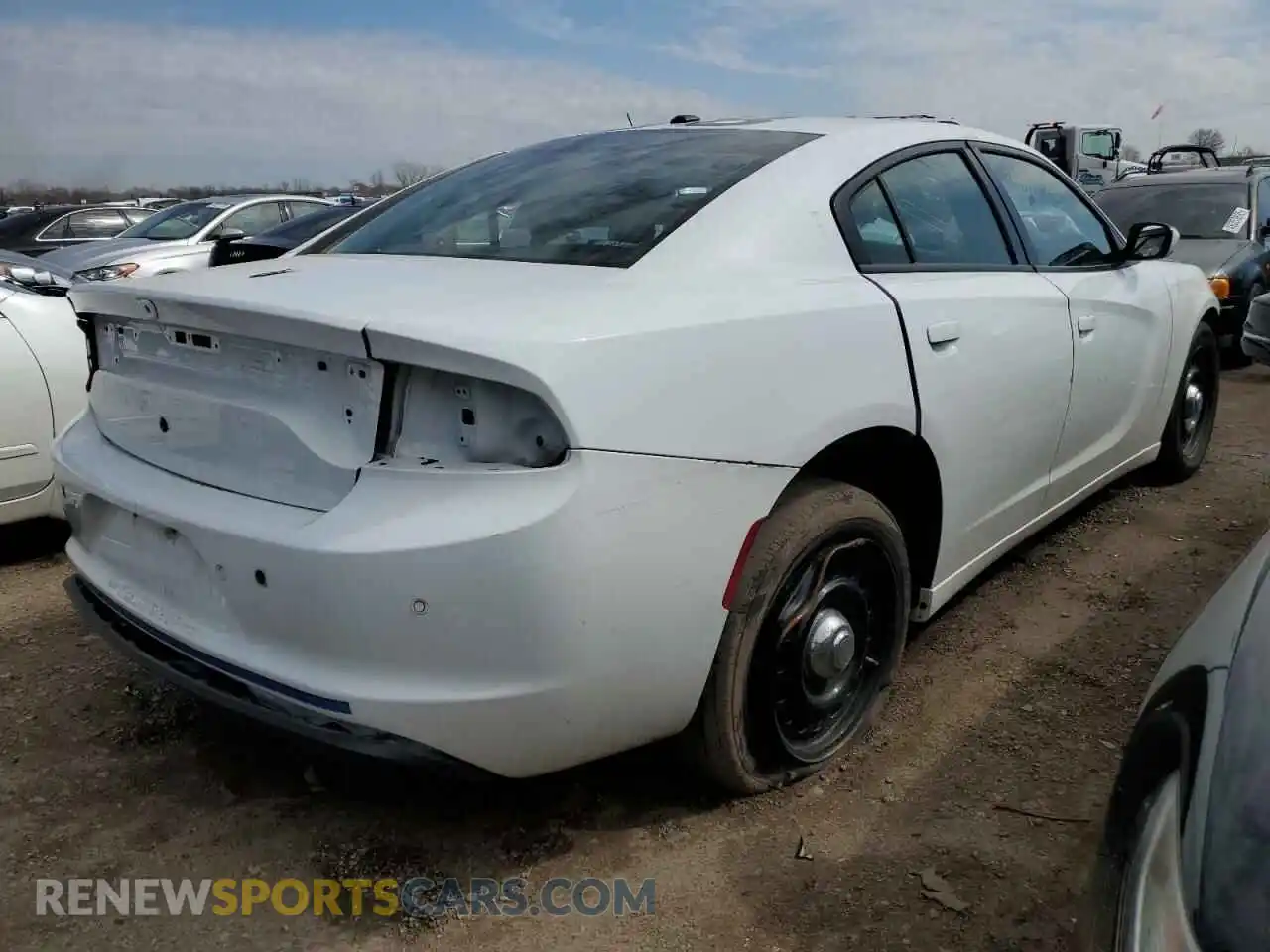 3 Photograph of a damaged car 2C3CDXKG0MH575709 DODGE CHARGER 2021