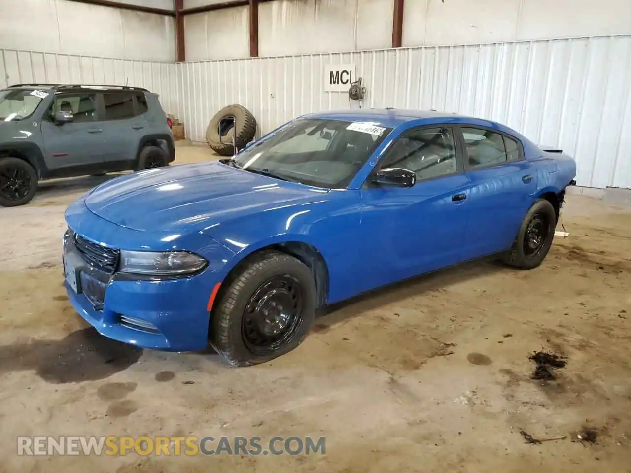 1 Photograph of a damaged car 2C3CDXKG2MH588722 DODGE CHARGER 2021