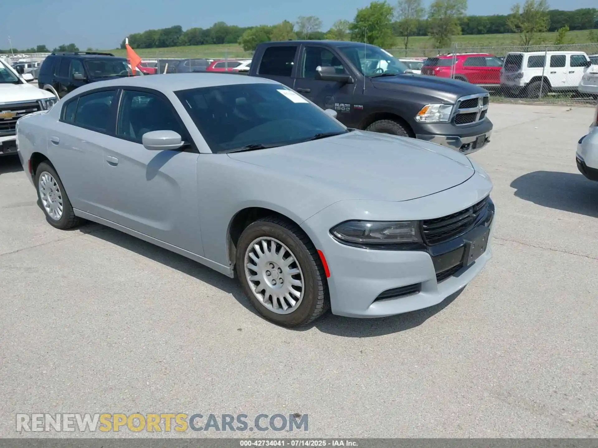 1 Photograph of a damaged car 2C3CDXKG2MH650376 DODGE CHARGER 2021