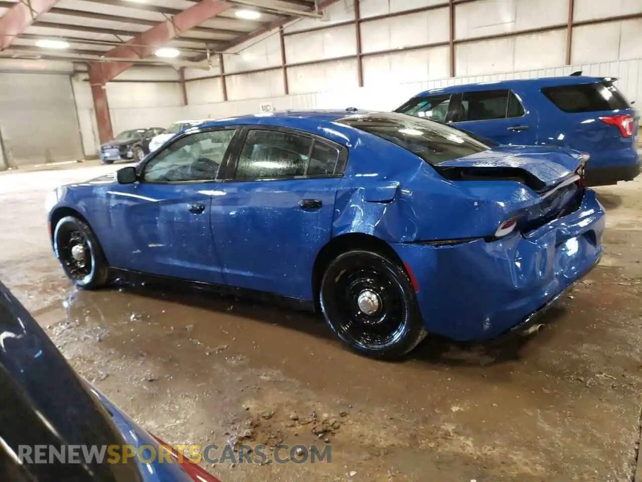 2 Photograph of a damaged car 2C3CDXKG3MH588714 DODGE CHARGER 2021