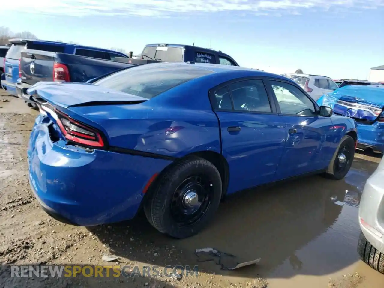 3 Photograph of a damaged car 2C3CDXKG3MH588714 DODGE CHARGER 2021