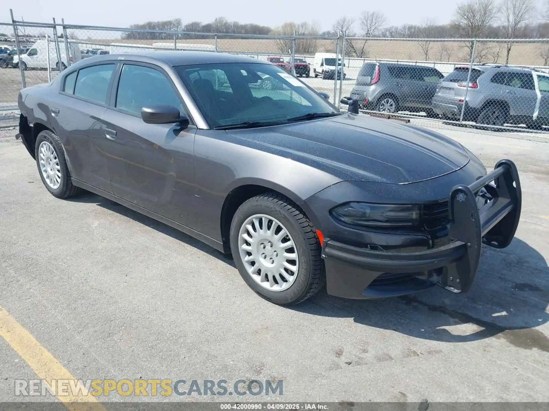 1 Photograph of a damaged car 2C3CDXKG4MH644692 DODGE CHARGER 2021
