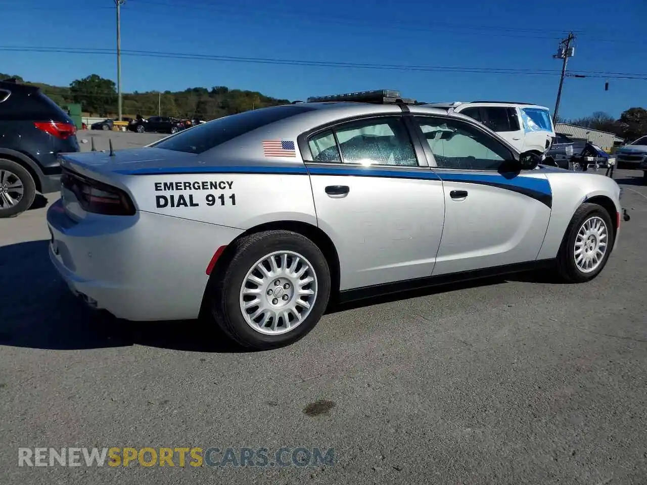 3 Фотография поврежденного автомобиля 2C3CDXKG5MH626119 DODGE CHARGER 2021