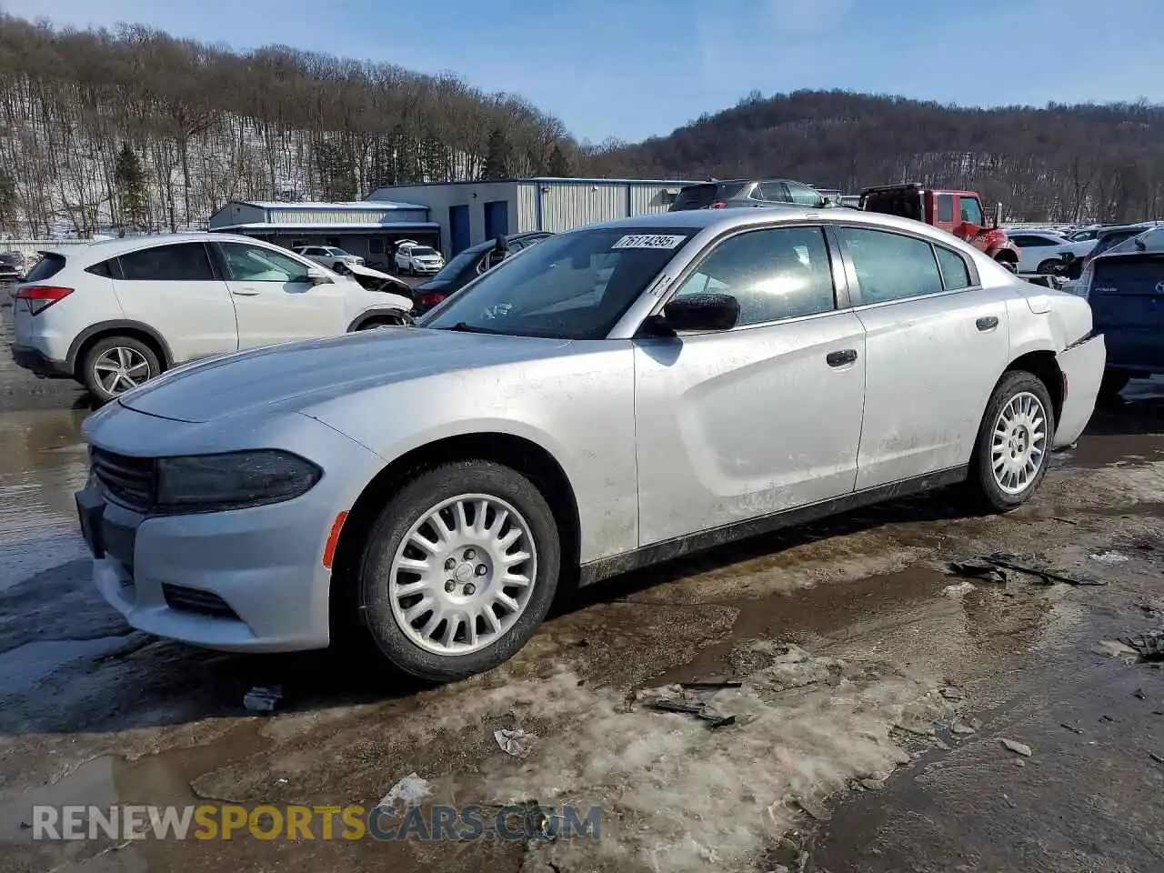 1 Photograph of a damaged car 2C3CDXKG7MH617096 DODGE CHARGER 2021