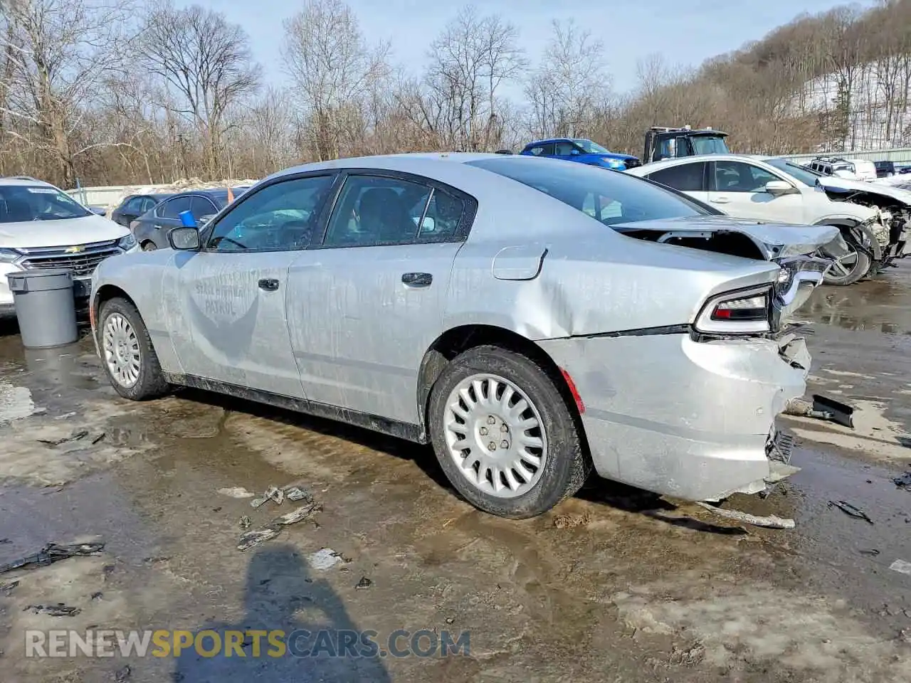 2 Photograph of a damaged car 2C3CDXKG7MH617096 DODGE CHARGER 2021