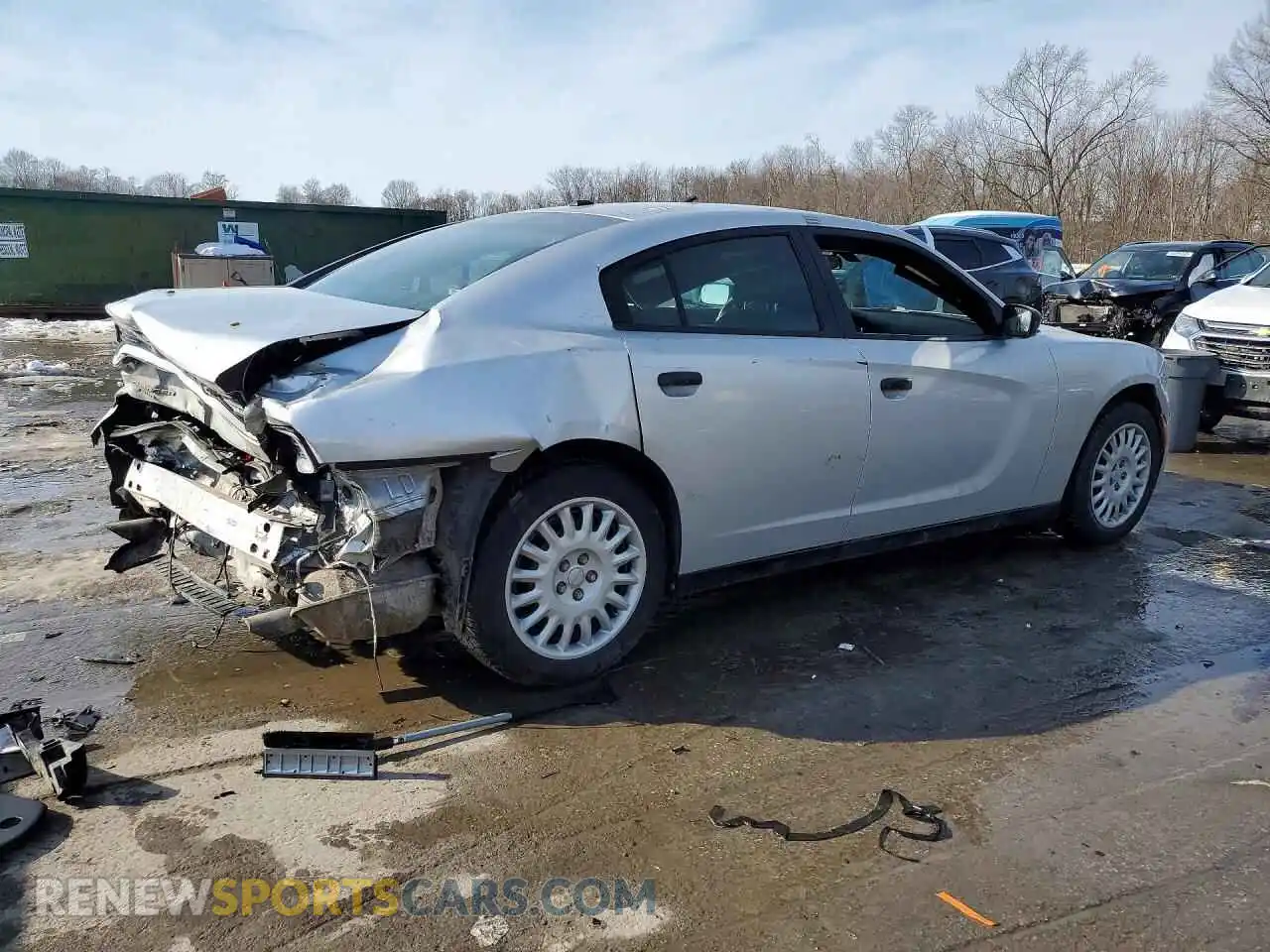3 Photograph of a damaged car 2C3CDXKG7MH617096 DODGE CHARGER 2021