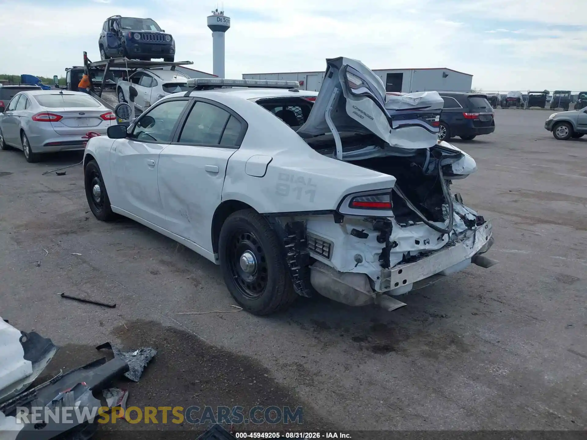 3 Фотография поврежденного автомобиля 2C3CDXKG8MH657221 DODGE CHARGER 2021