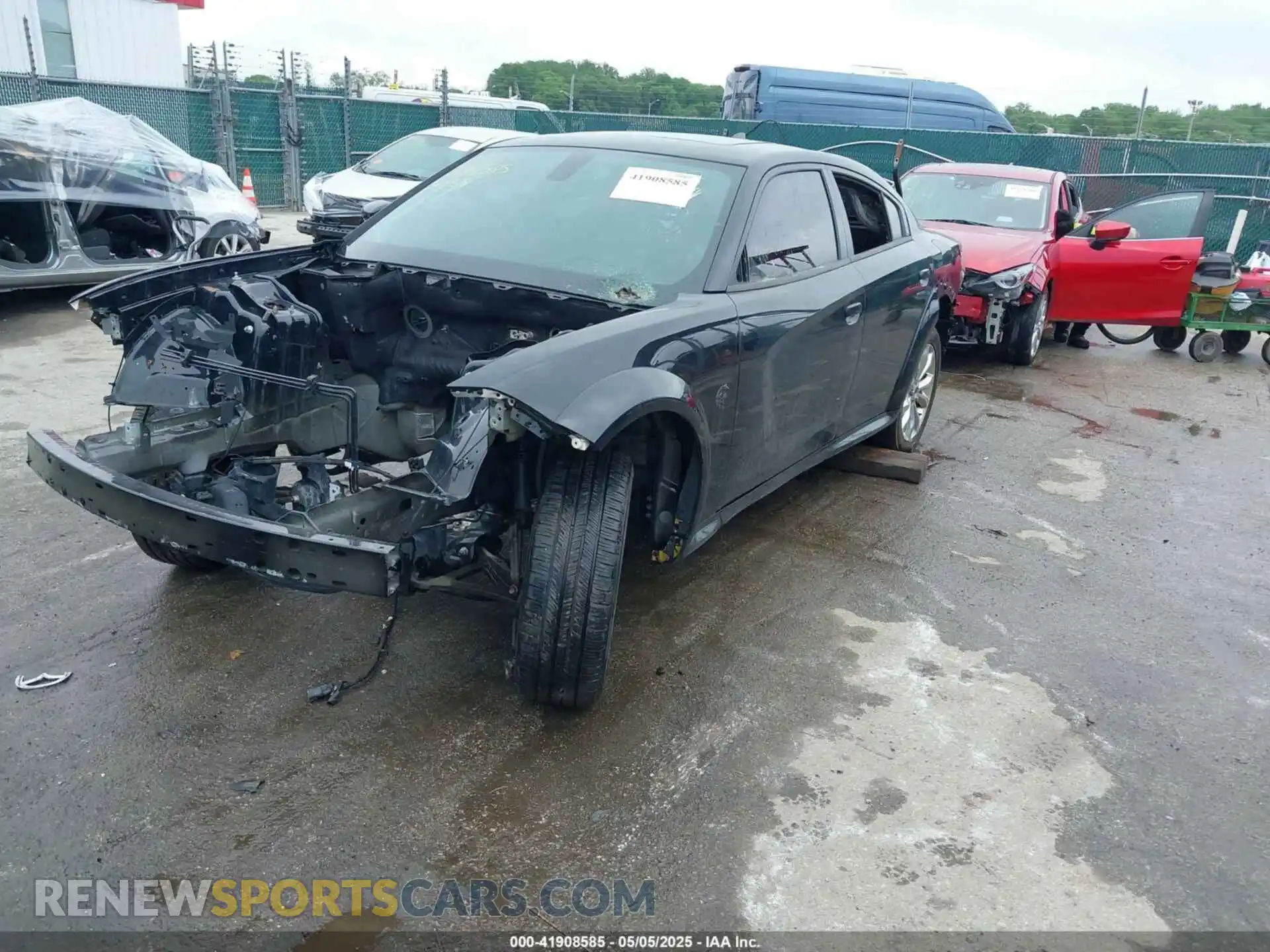 2 Фотография поврежденного автомобиля 2C3CDXL90MH543438 DODGE CHARGER 2021